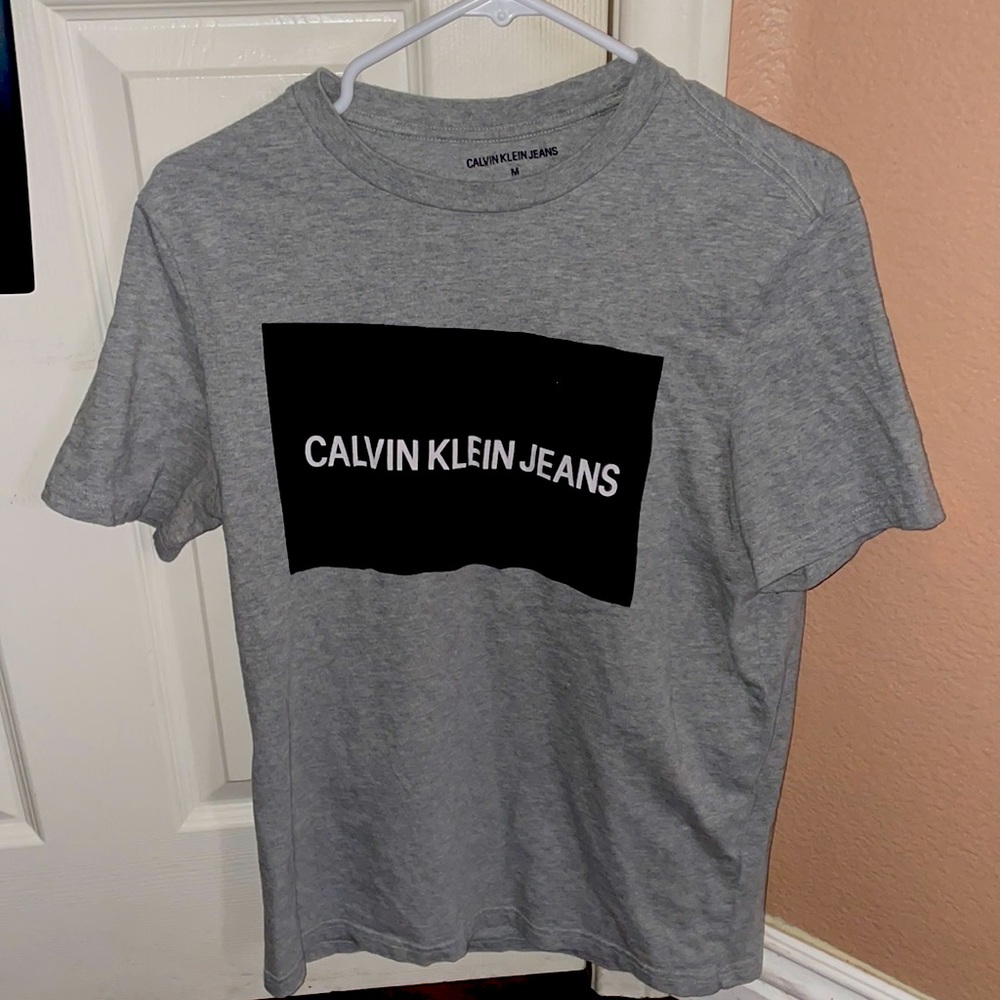 Ck mens M grey tee